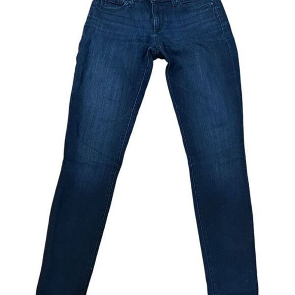 DL1961 Emma Power Legging Dark Wash Blue Jeans Size 25 - Picture 1 of 4